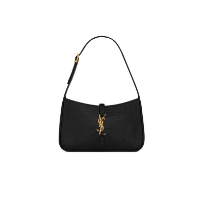 YSL LE 5 À 7 IN LIZARD SKIN 657228EAAAU1000 (23*16*6.5cm)
